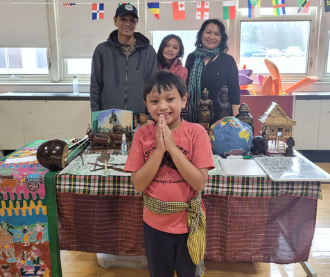 South Row Elementary International Festival