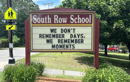 South Row Elementary School Home Link