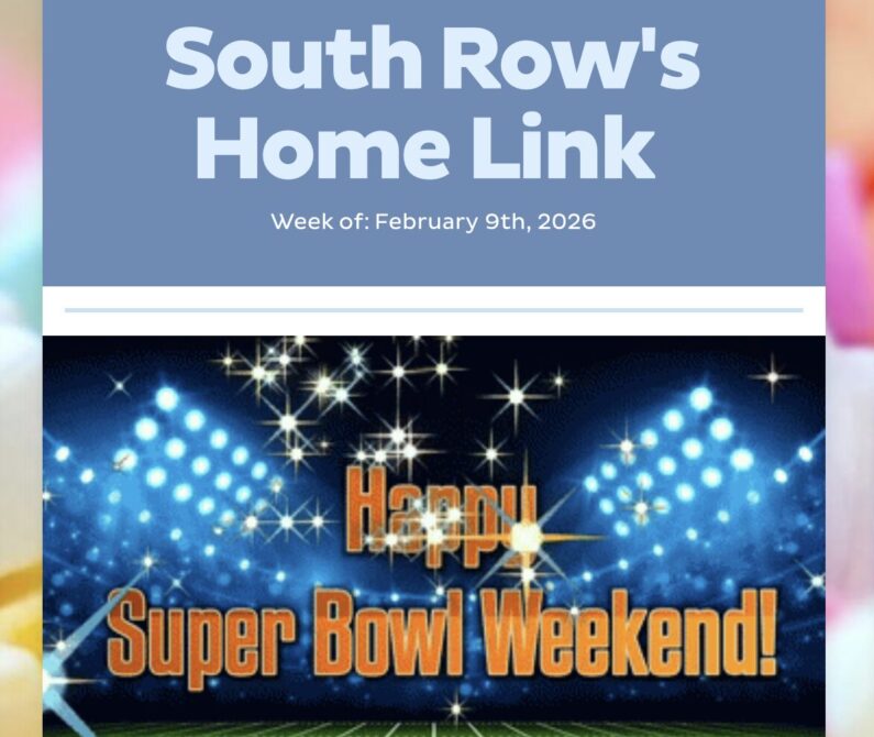 South Row's Home Link - February 9, 2026
