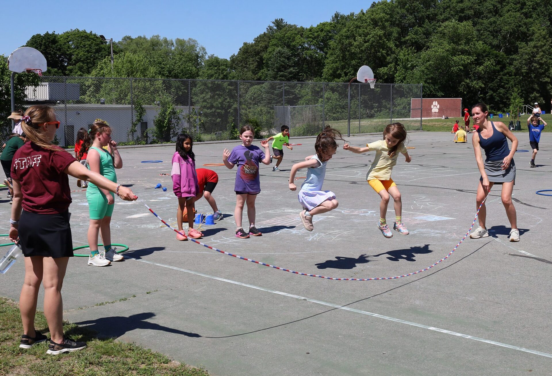 South Row held its annual Fit Fest on Wednesday, June 3, 2026, with myriad activities for students to enjoy.