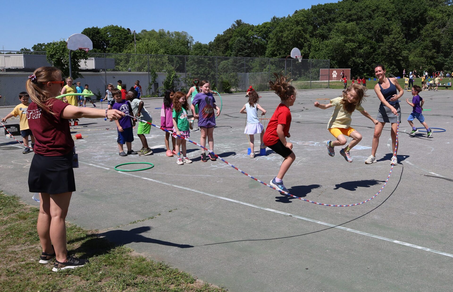 South Row held its annual Fit Fest on Wednesday, June 3, 2026, with myriad activities for students to enjoy.