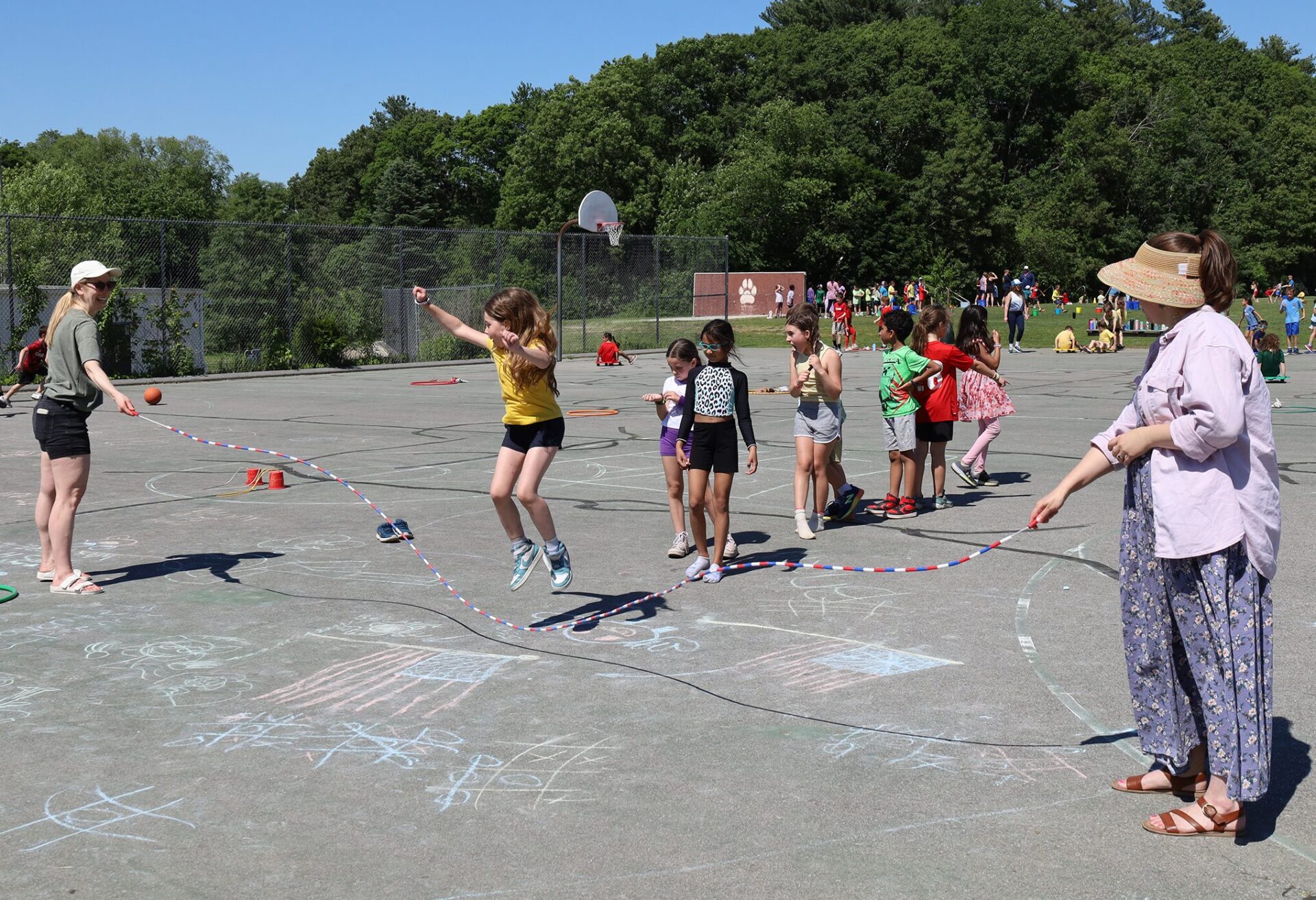 South Row held its annual Fit Fest on Wednesday, June 3, 2026, with myriad activities for students to enjoy.