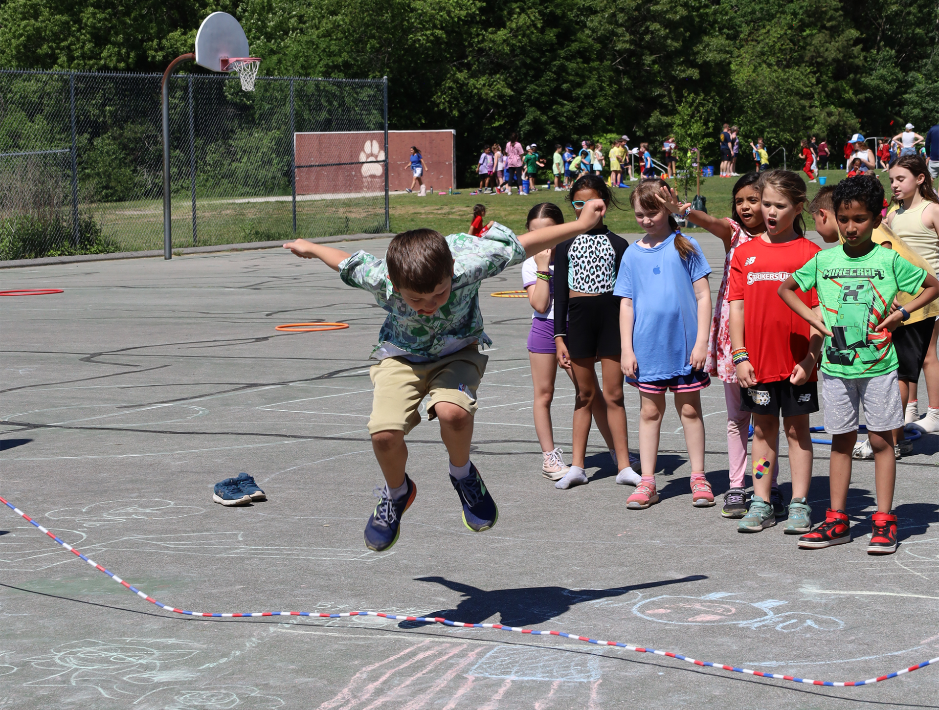 South Row held its annual Fit Fest on Wednesday, June 3, 2026, with myriad activities for students to enjoy.