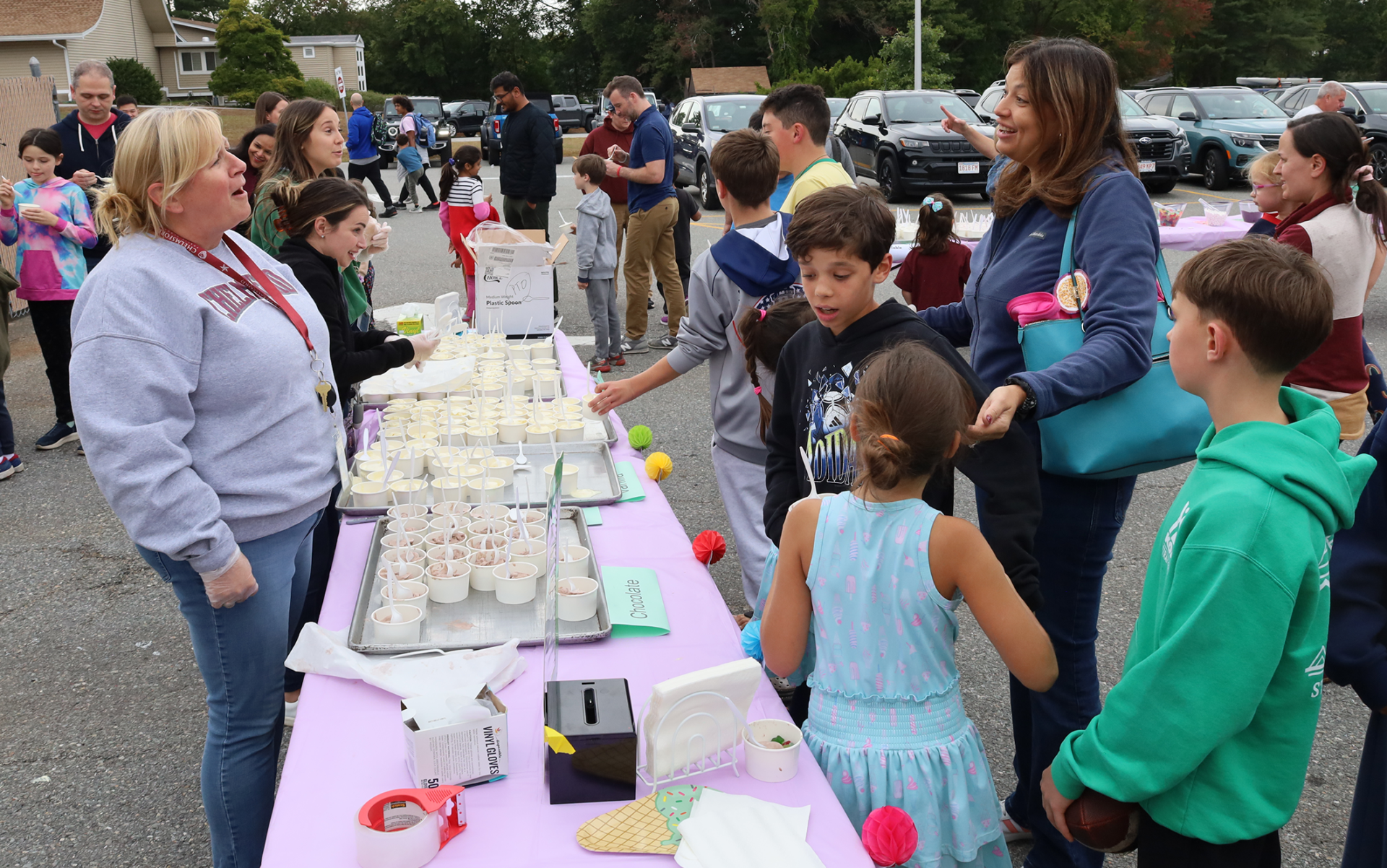 South Row Ice Cream Social The South Row Elementary School PTO hosted an ice cream social for students and their families on Friday, Sept. 25, 2026.