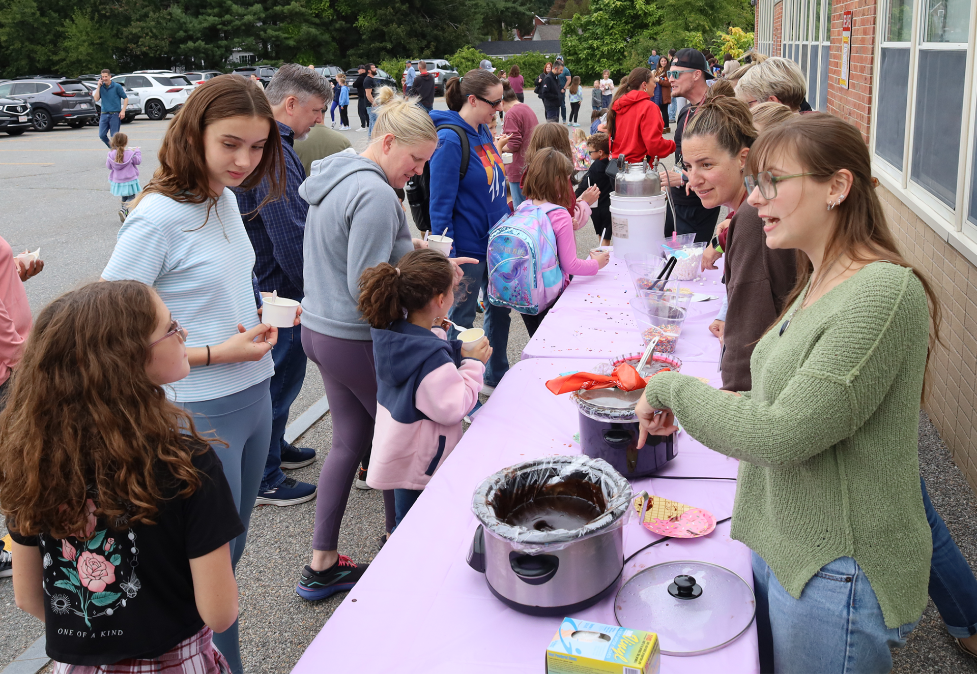 South Row Ice Cream Social The South Row Elementary School PTO hosted an ice cream social for students and their families on Friday, Sept. 25, 2026.