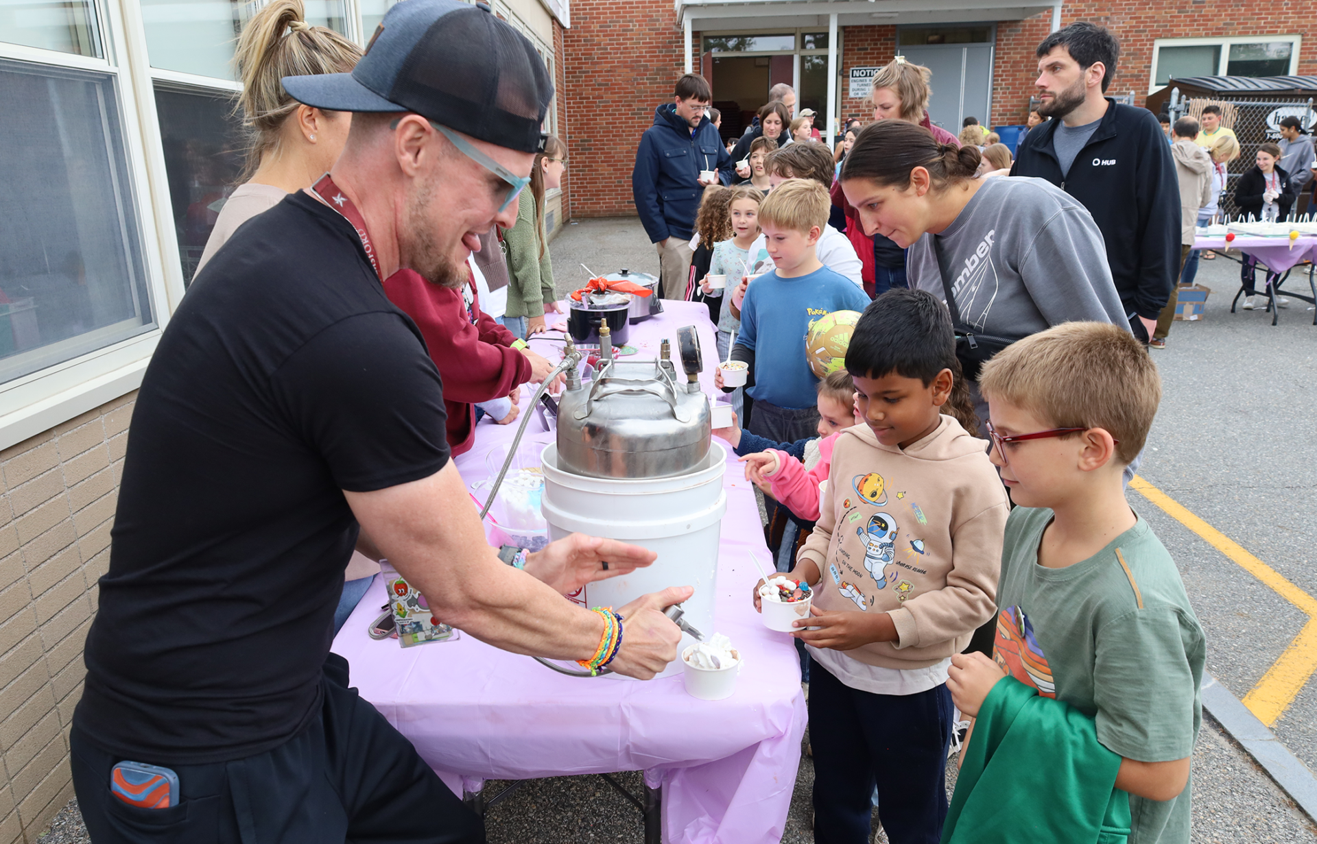 South Row Ice Cream Social The South Row Elementary School PTO hosted an ice cream social for students and their families on Friday, Sept. 25, 2026.