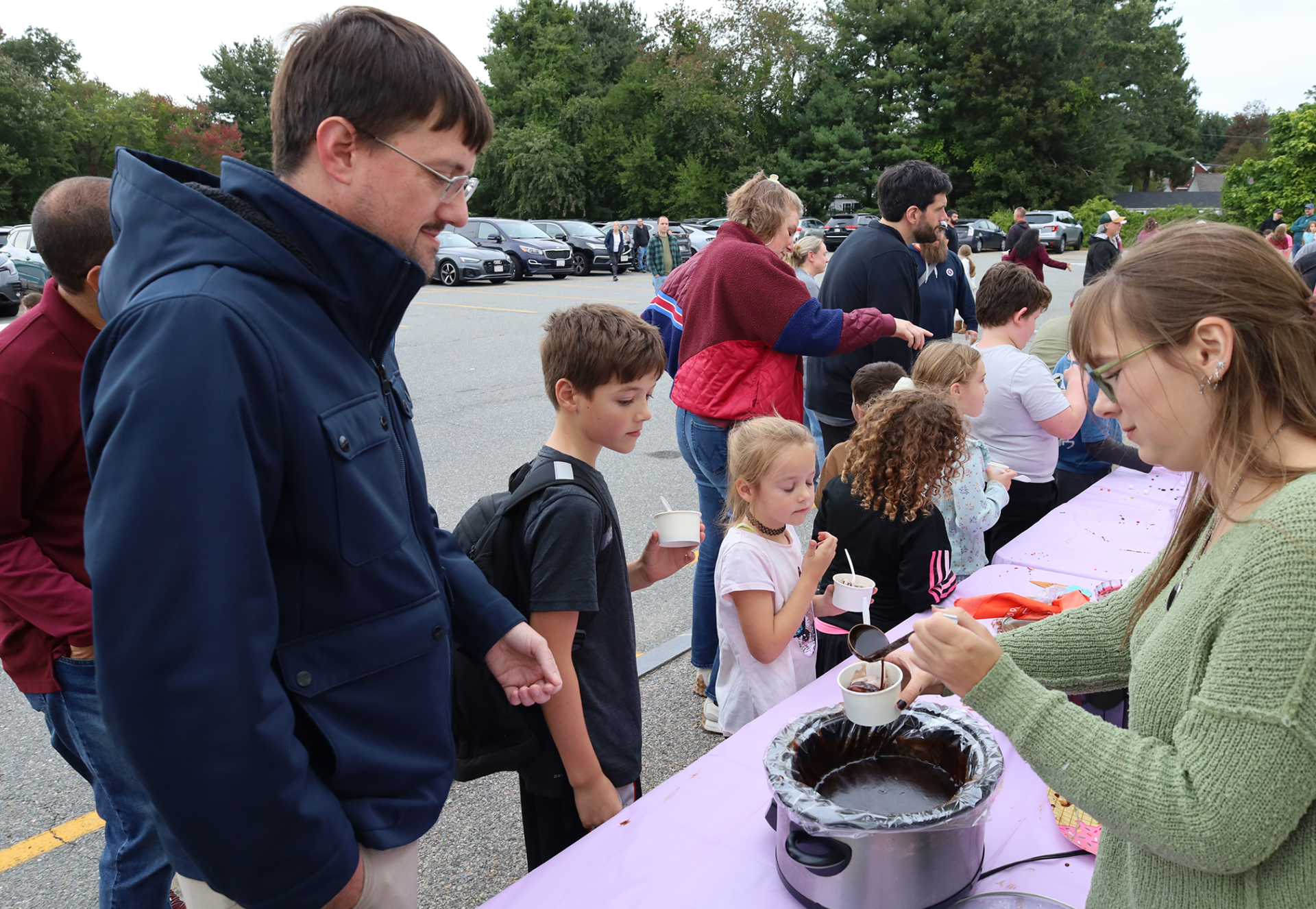 South Row Ice Cream Social The South Row Elementary School PTO hosted an ice cream social for students and their families on Friday, Sept. 25, 2026.