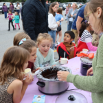 The South Row Elementary School PTO hosted an ice cream social for students and their families on Friday, Sept. 25, 2026.