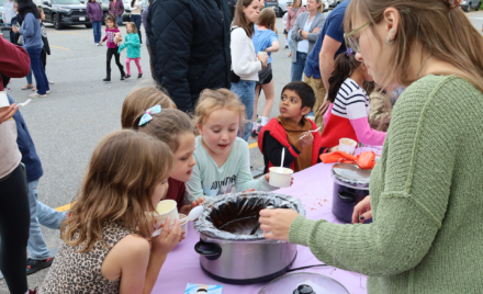 The South Row Elementary School PTO hosted an ice cream social for students and their families on Friday, Sept. 25, 2026.