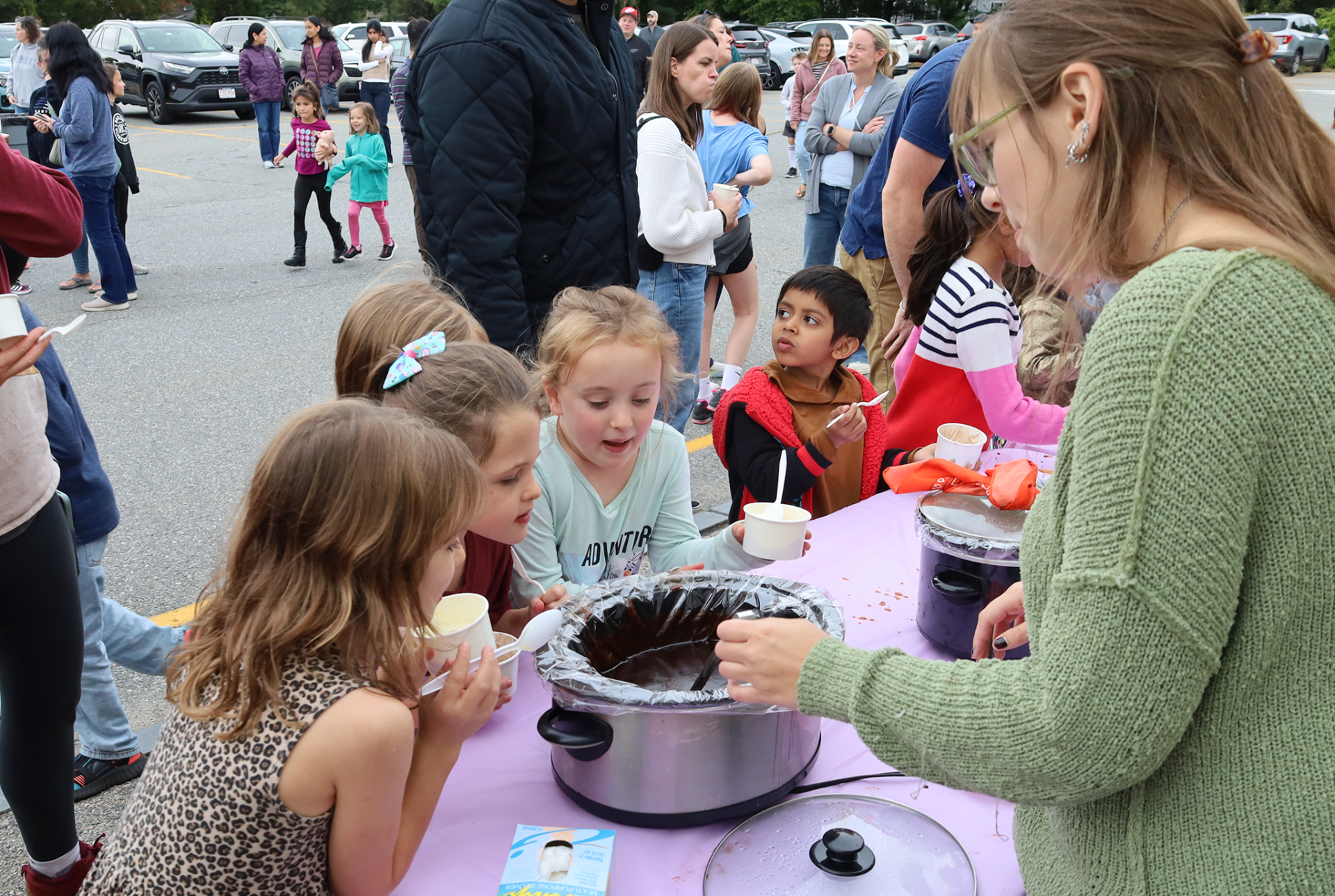 South Row Ice Cream Social The South Row Elementary School PTO hosted an ice cream social for students and their families on Friday, Sept. 25, 2026.