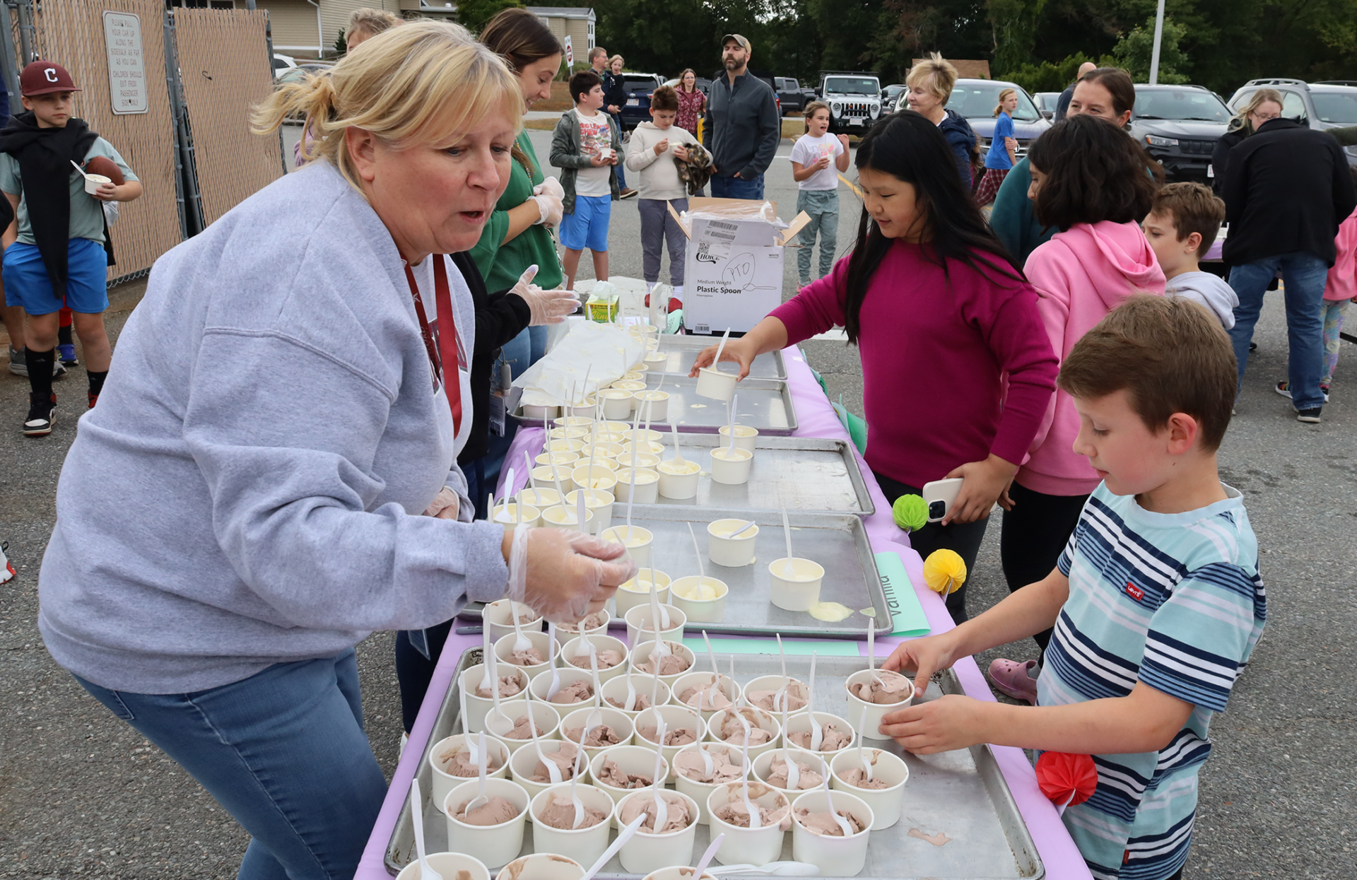South Row Ice Cream Social The South Row Elementary School PTO hosted an ice cream social for students and their families on Friday, Sept. 25, 2026.